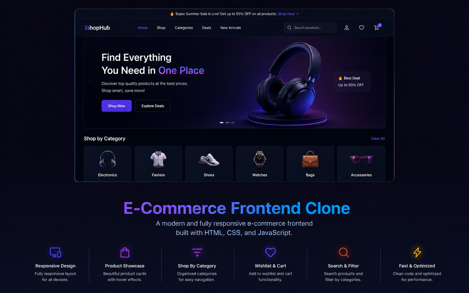 E-Commerce Clone